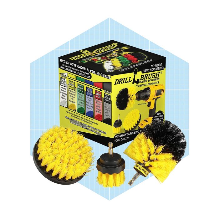 Drill Brush Power Scrubber