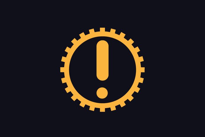 automatic gearbox warning symbol