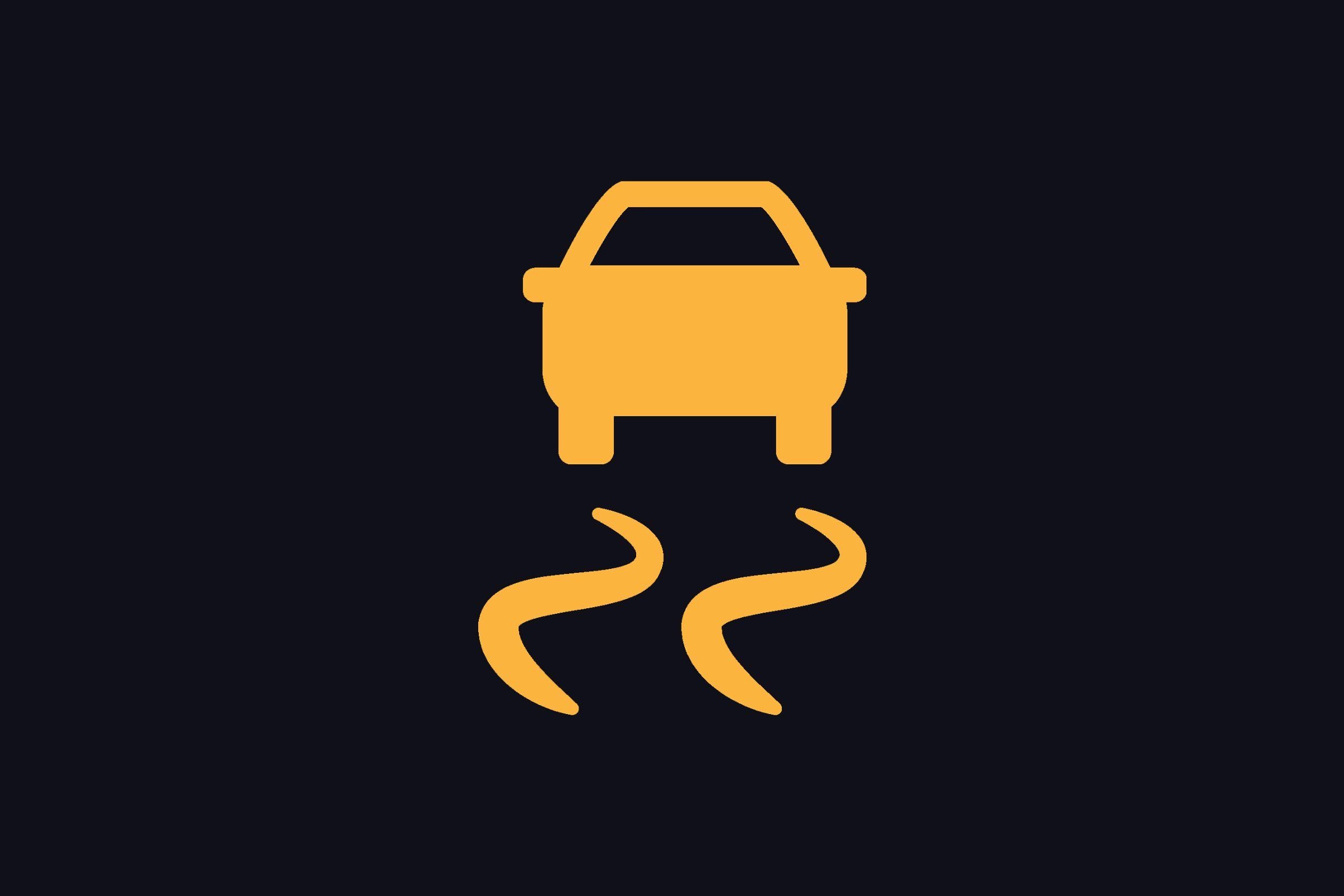 traction control symbol