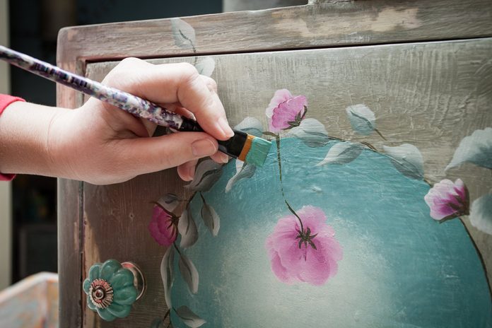 artistic painting furniture