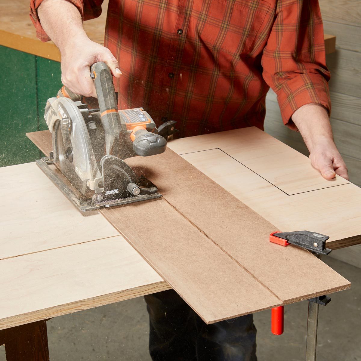 murphy bed cutting guide