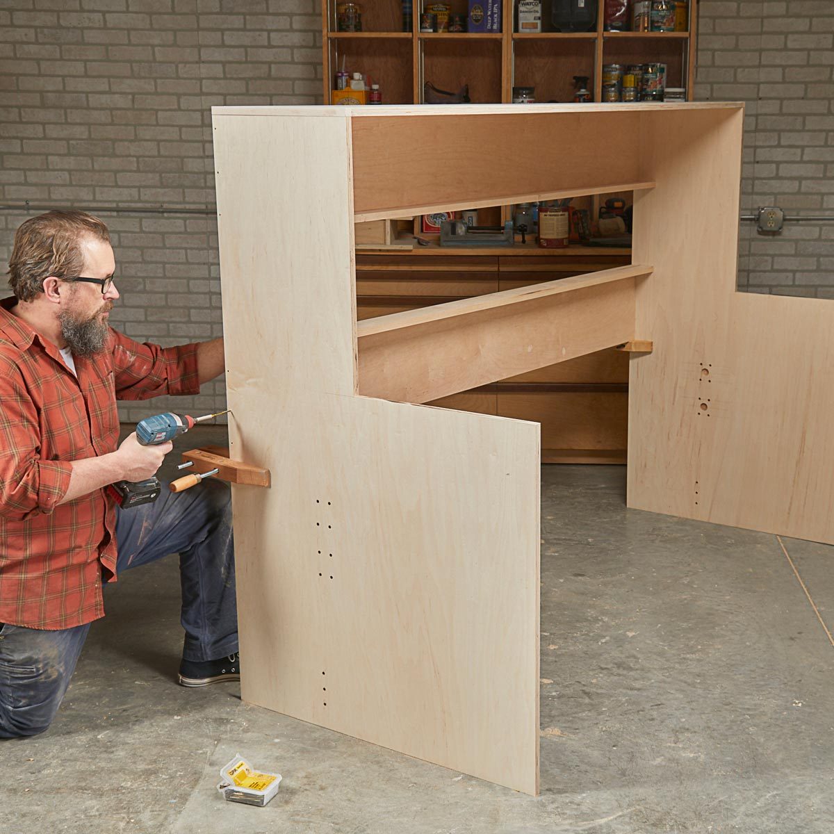 assemble murphy bed