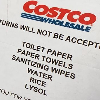 costco no returns sign