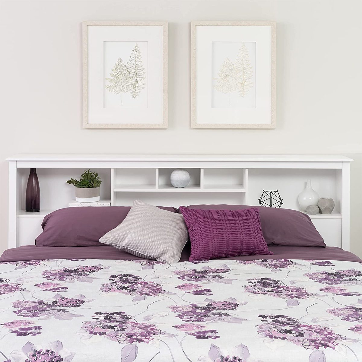 Prepac King Bookcase headboard