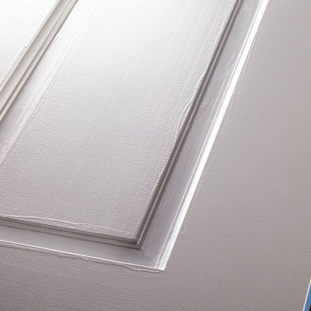 Water-Based Alkyd is Best flaws in door paint job