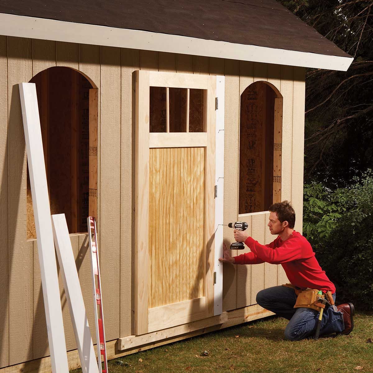 Building a cheap shed