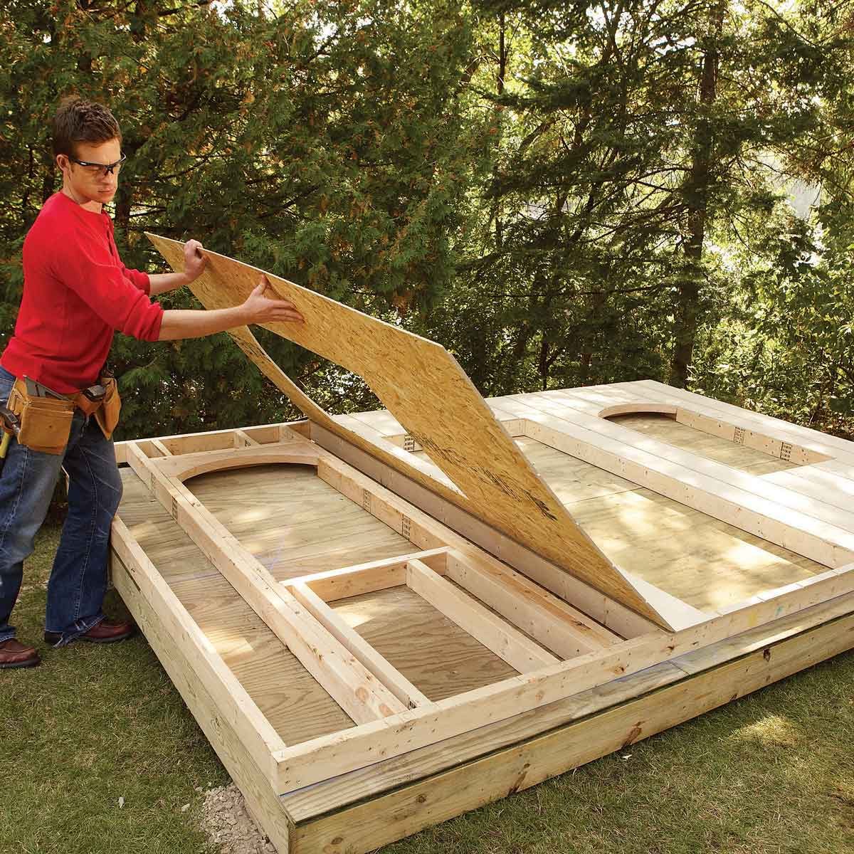 Building a cheap shed