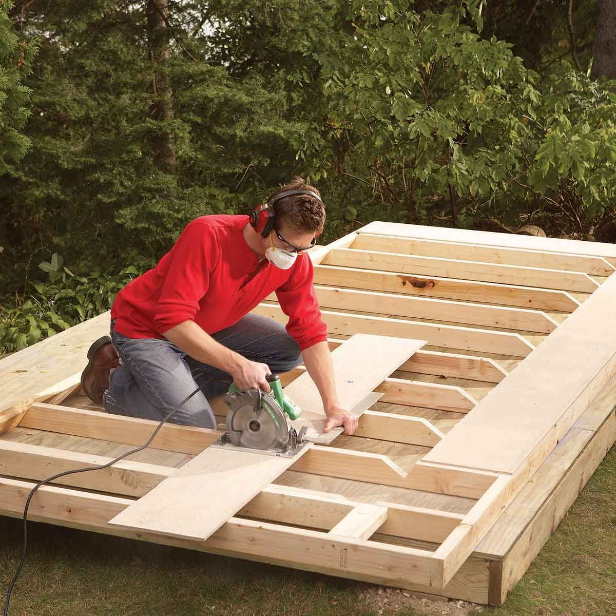 Building a cheap shed