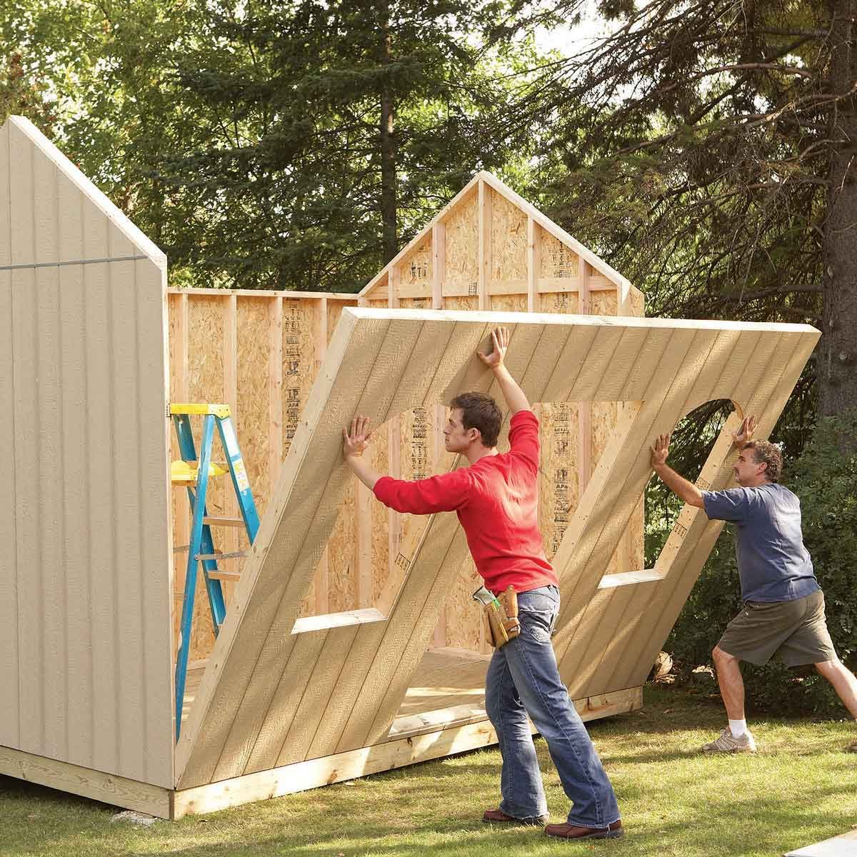 Building a cheap shed