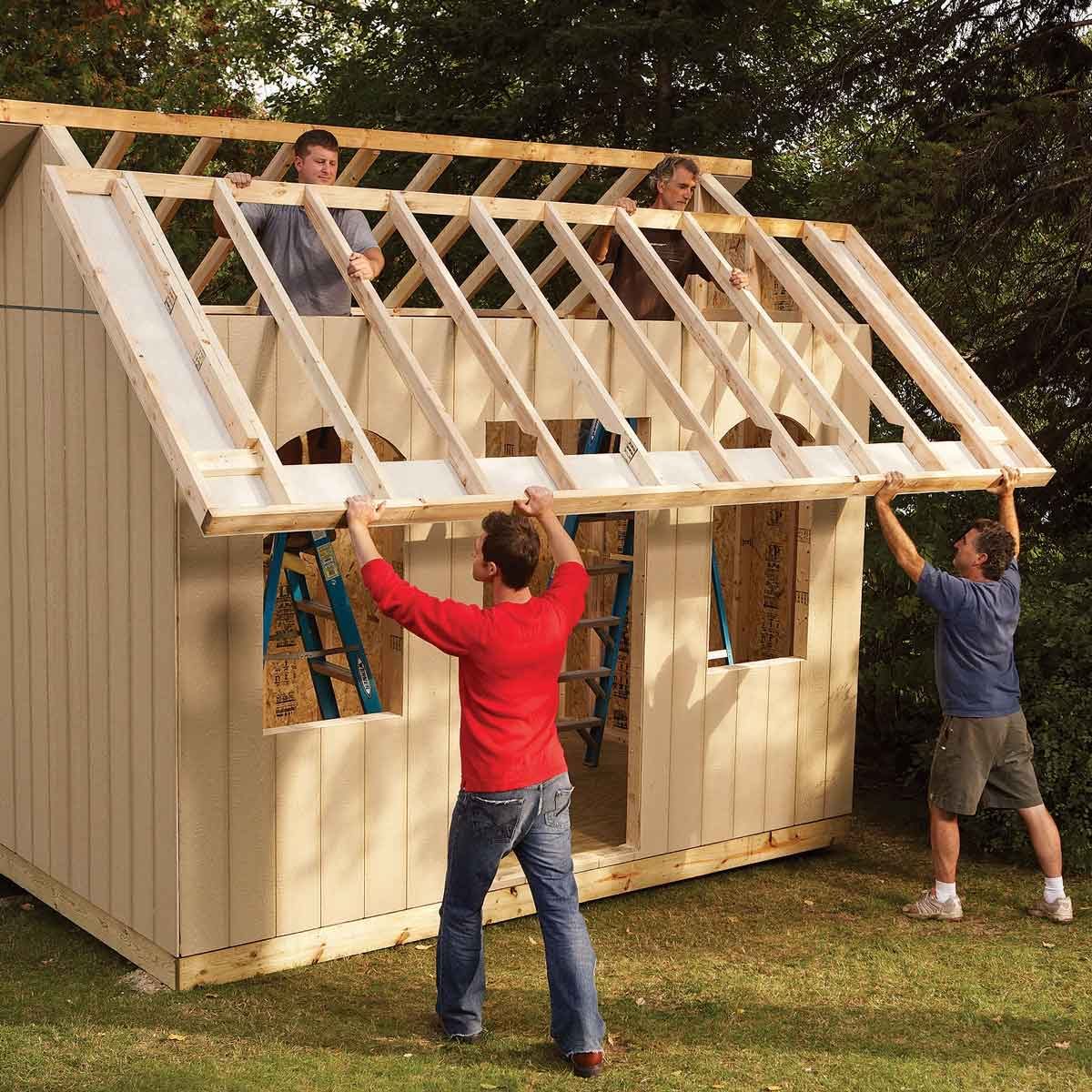 Building a cheap shed