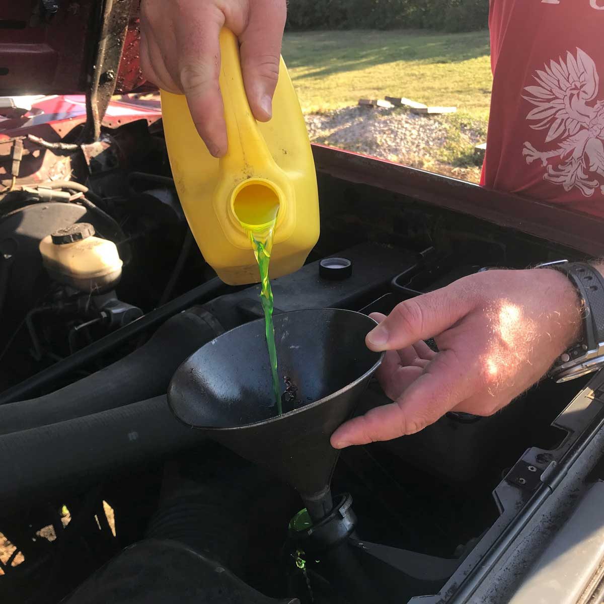 Add Fresh Coolant