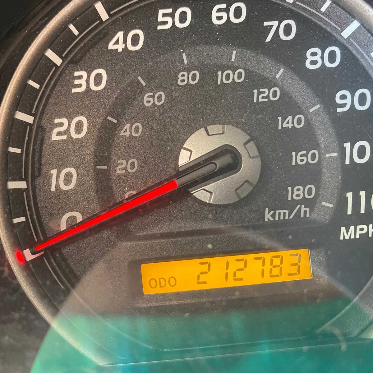 Set Odometer to Display Mileage