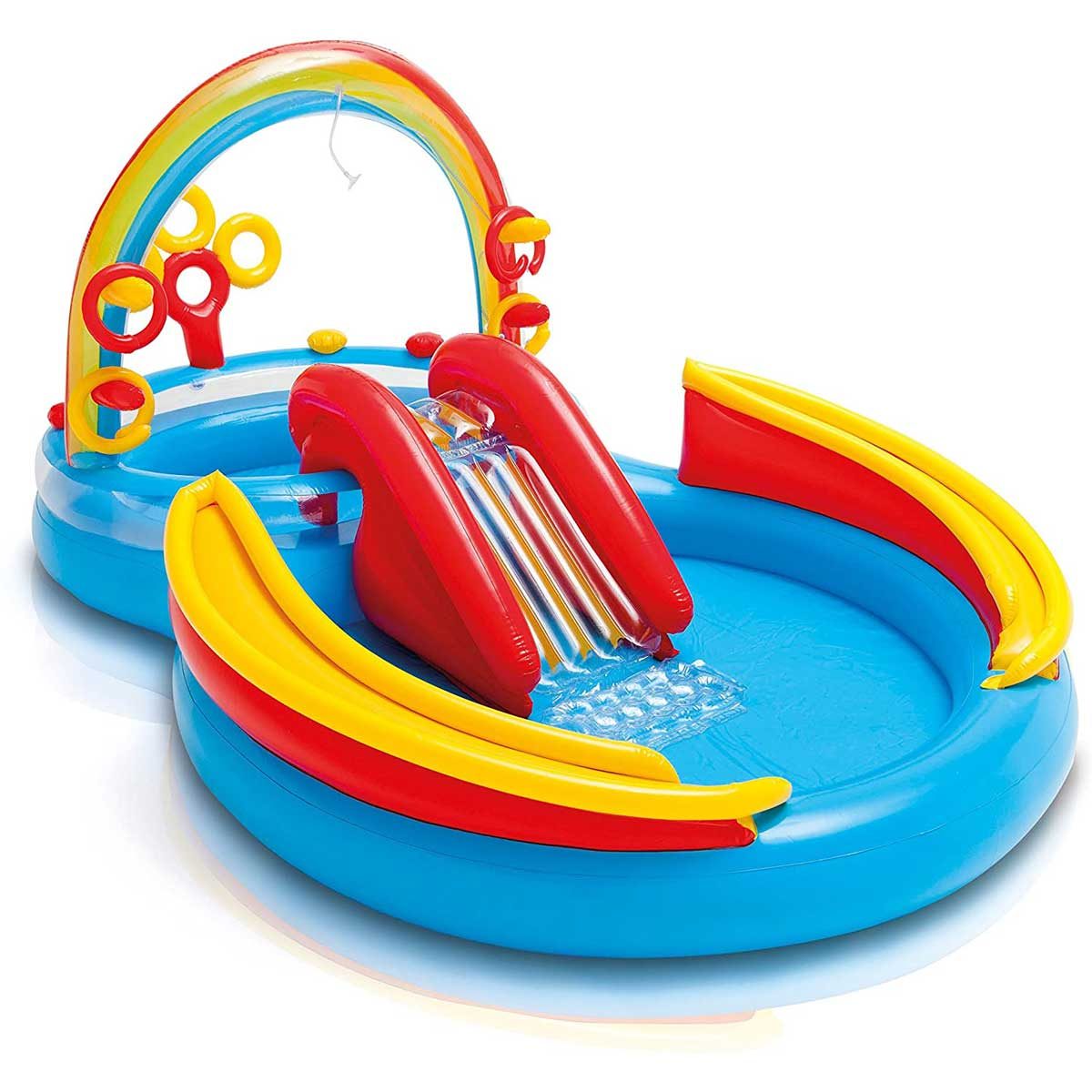 Rainbow kiddie pool