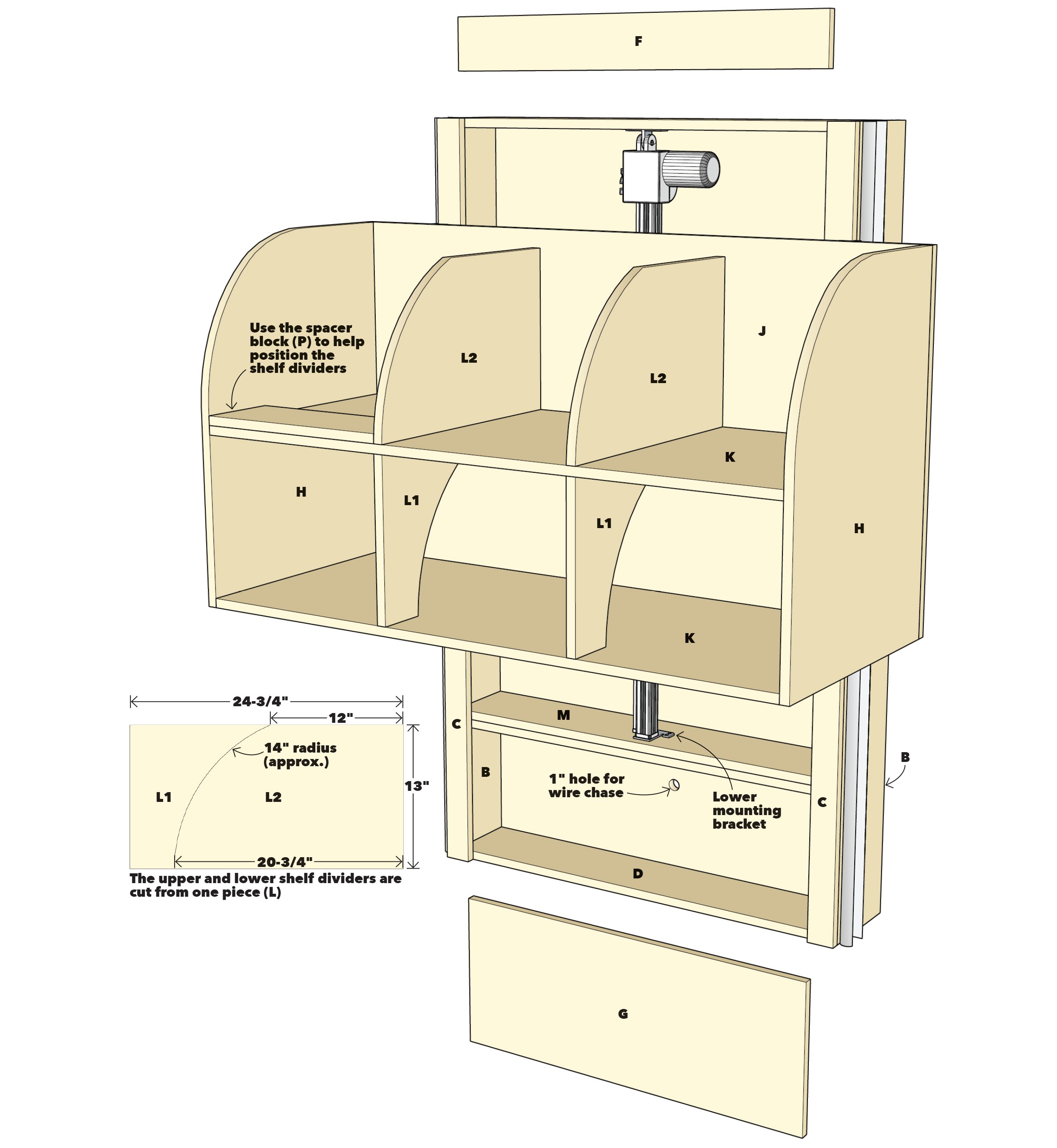 diy garage lift storage spaces