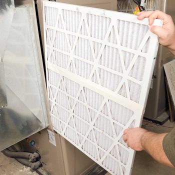 Adjusting white Furnace filter