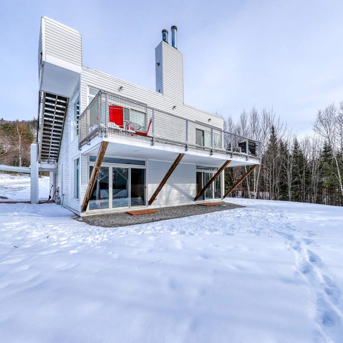 contemporary maine home