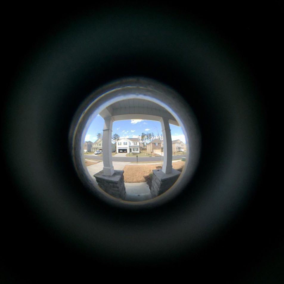 door peephole