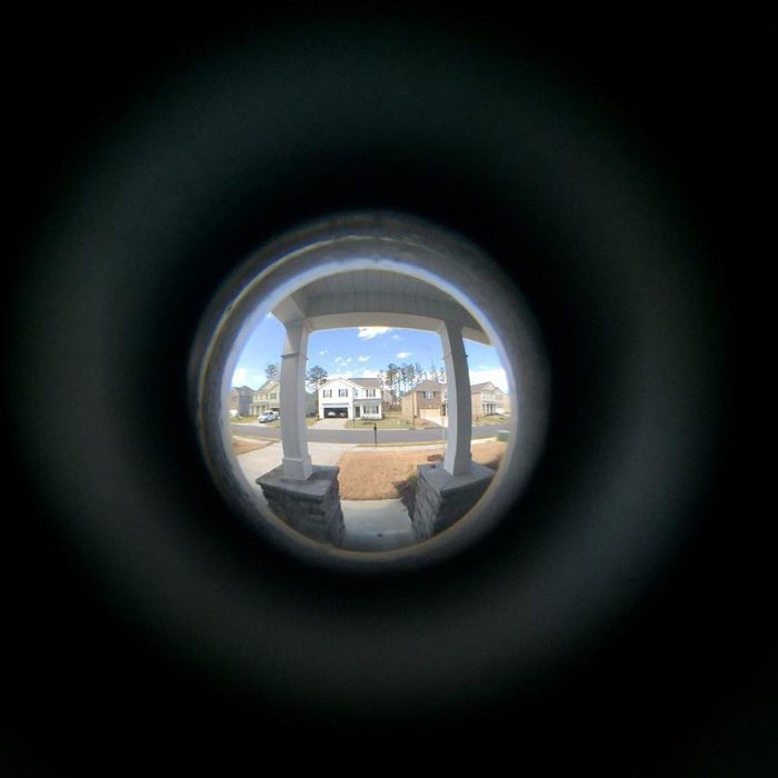 door peephole