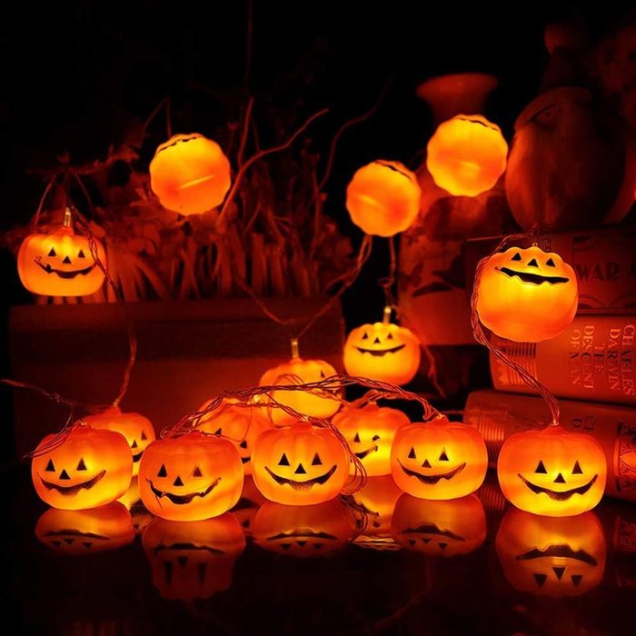 Jack O' Lantern String Lights