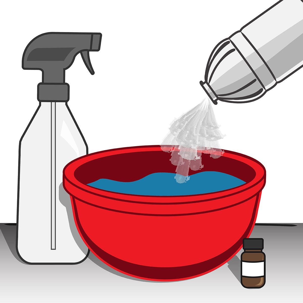 Make vinegar solution