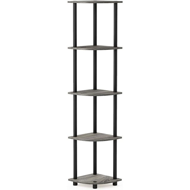 Corner shelf small bathroom storage ideas