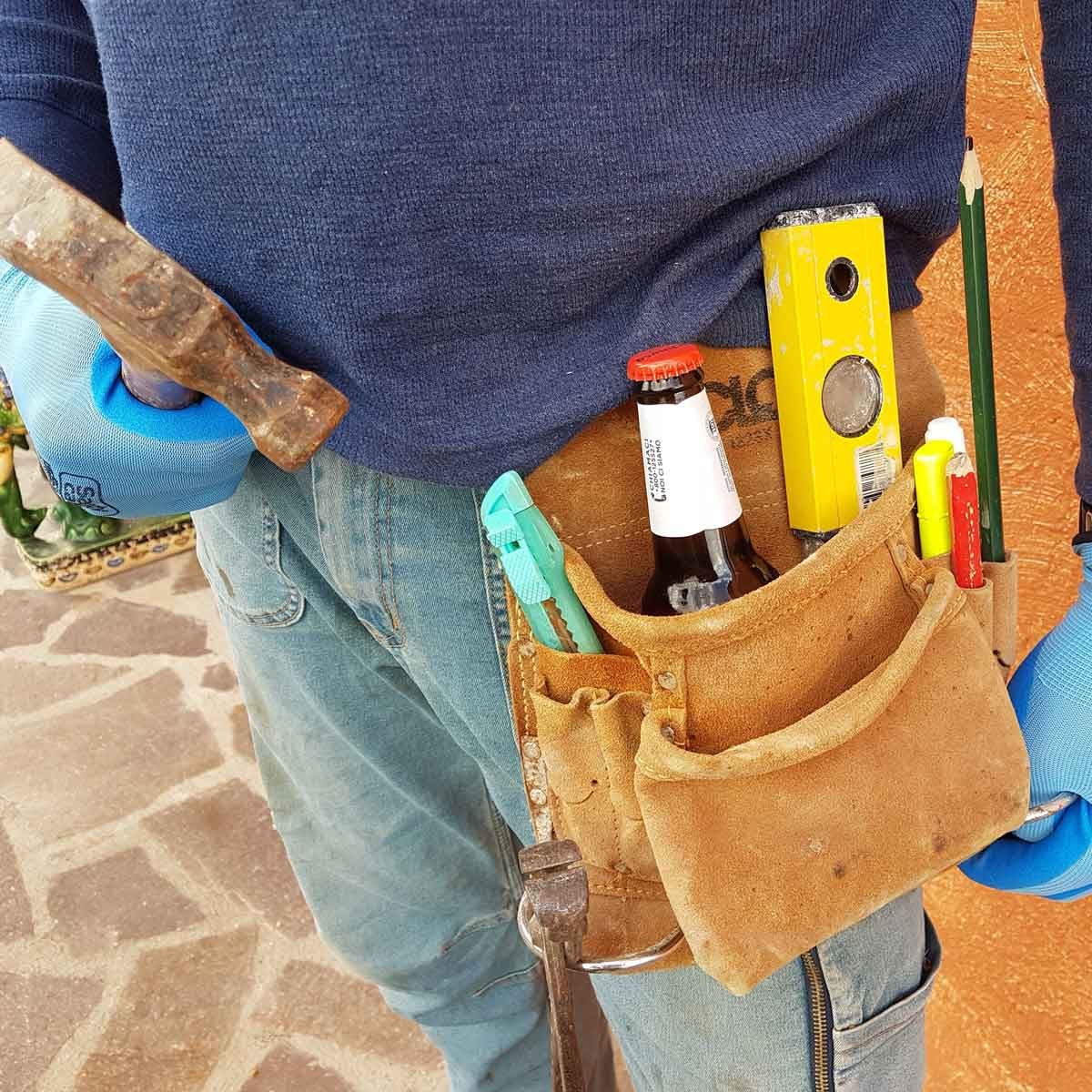 Construction costume tool belt