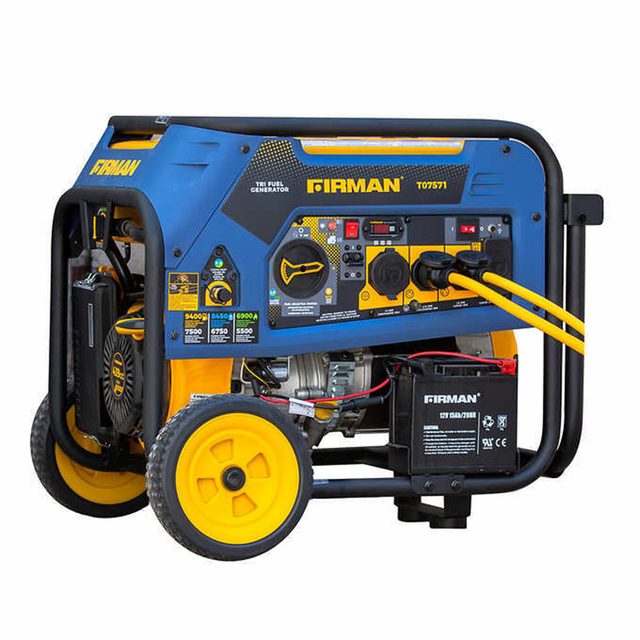 Firman Tri Fuel Generator