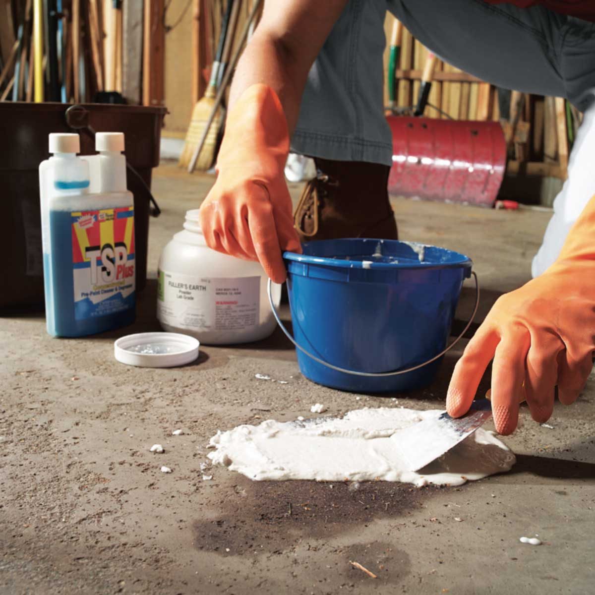 Cover the Stain with the Solution