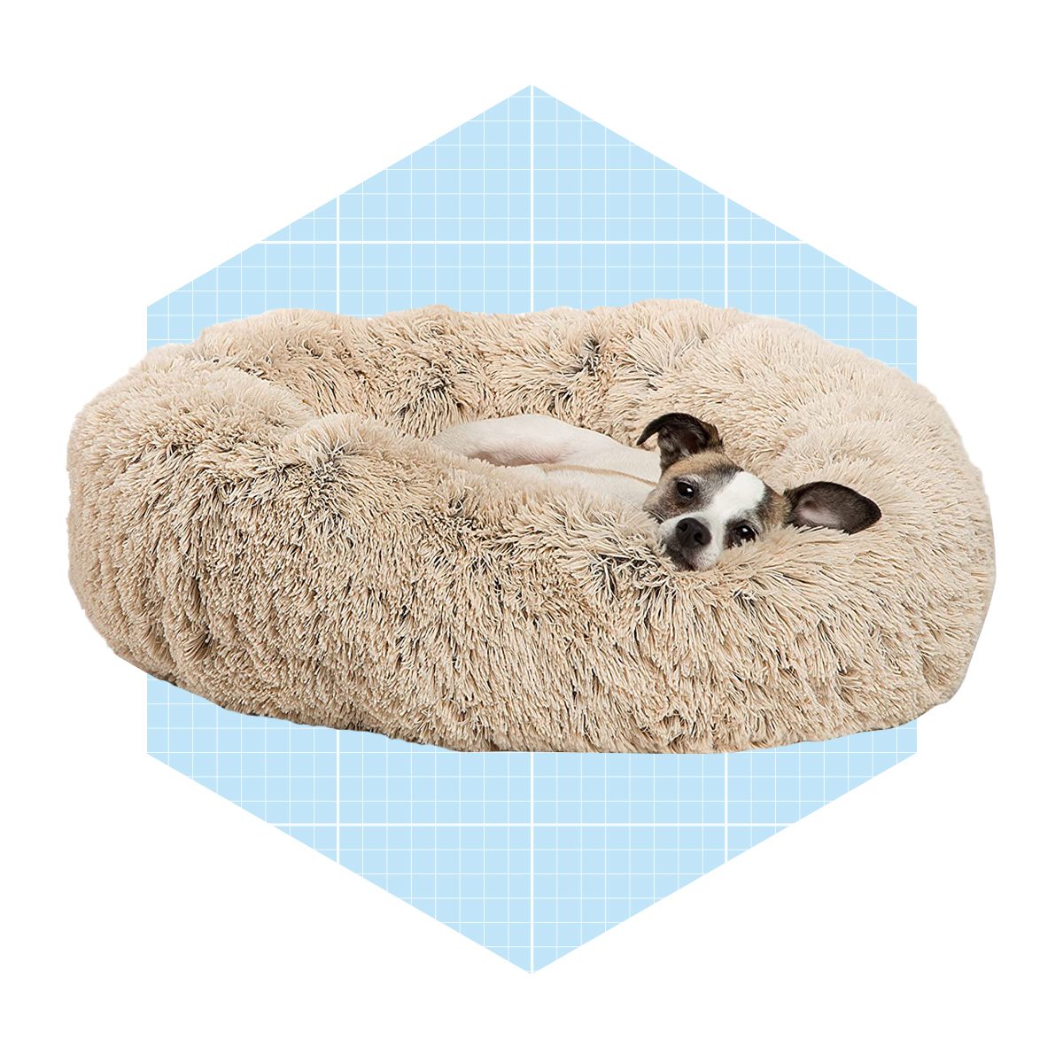 Best Friends By Sheri The Original Calming Donut Cat And Dog Bed In Lux Fur Ecomm Amazon.com