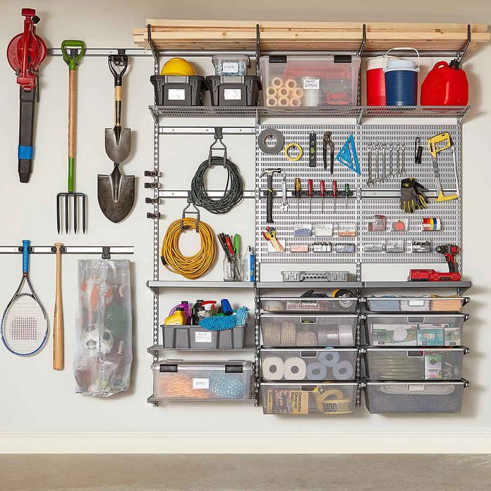 Garage storage system