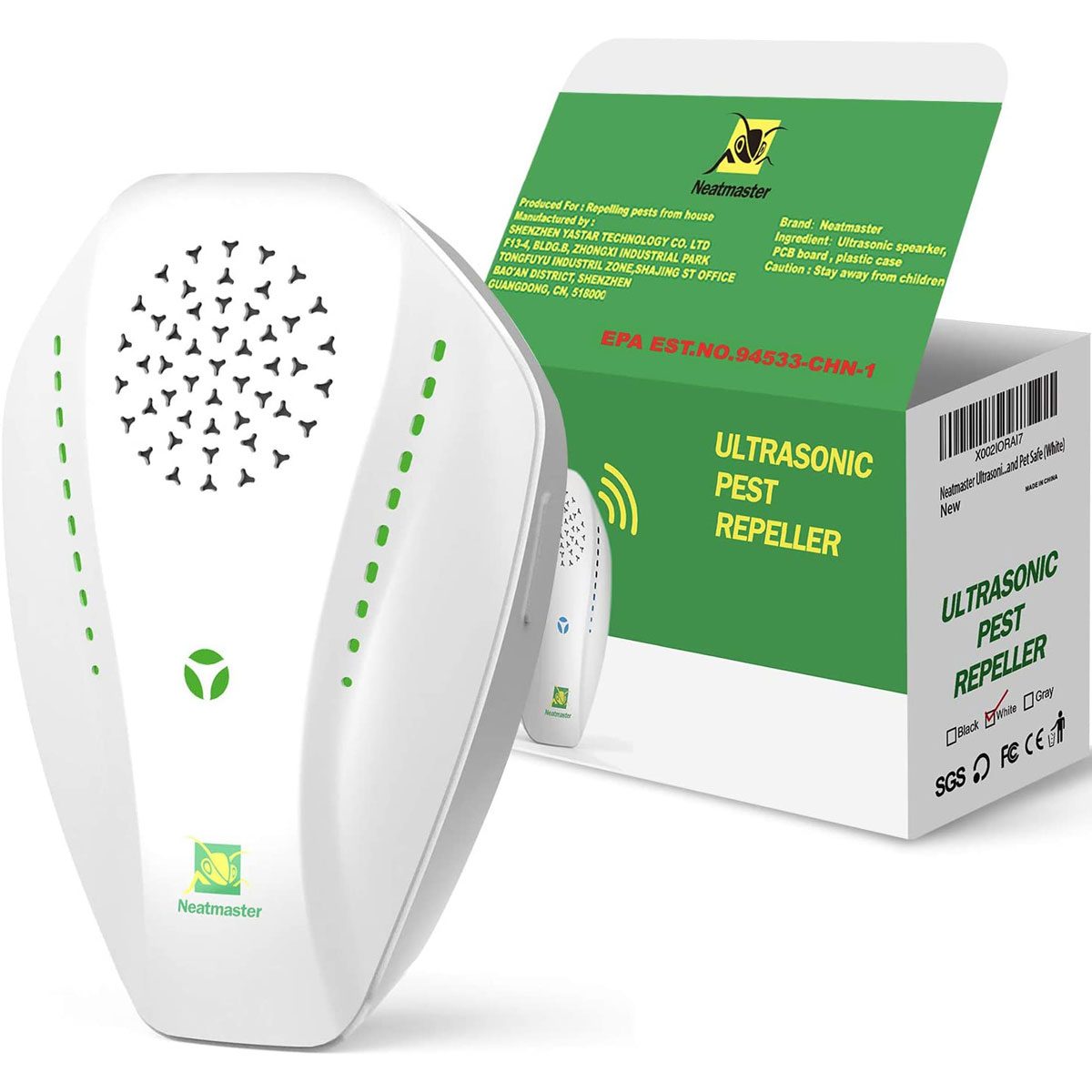 Ultrasonic pest repeller