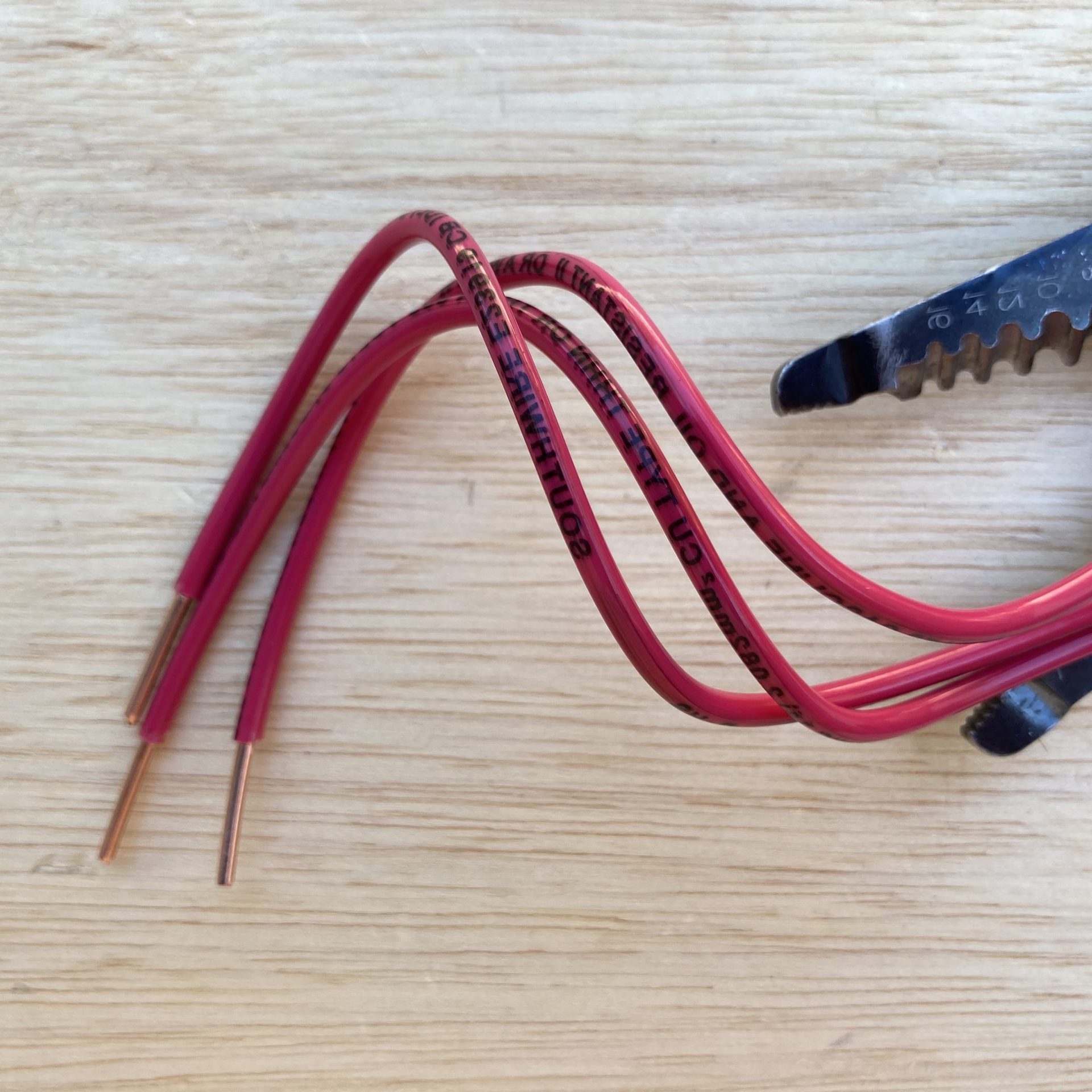 Red wires