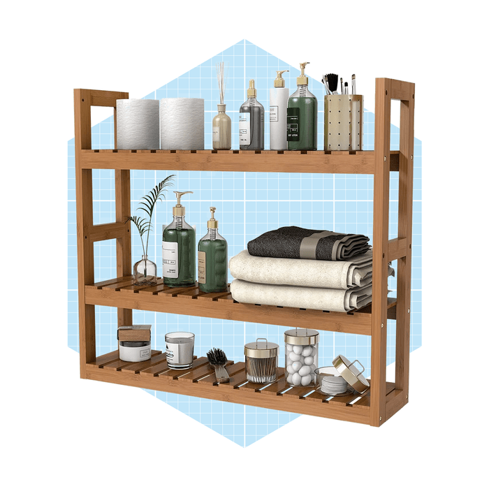 Domax Bamboo Bathroom Shelf