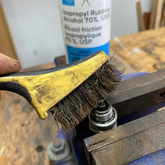 Spark Plug Cleaning