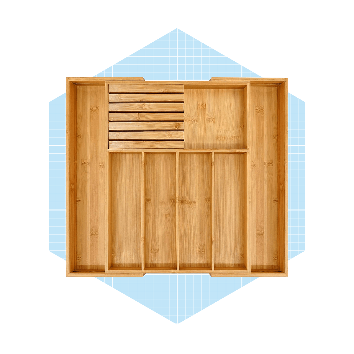 Vaefae Bamboo Silverware Drawer Organizer Kitchen Ecomm Via Amazon.com