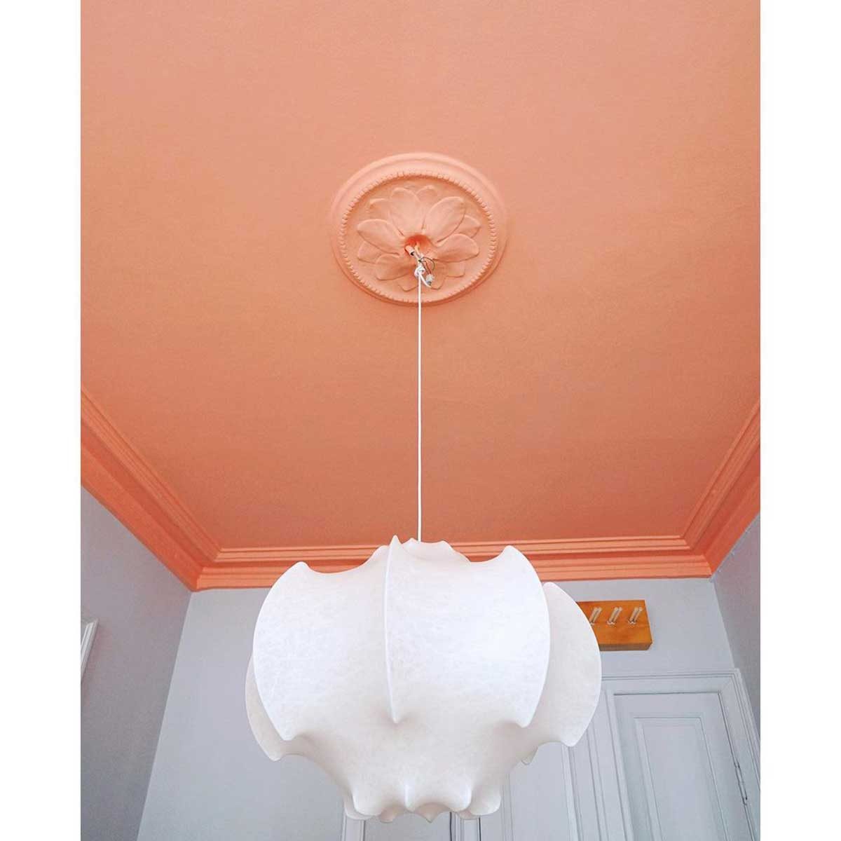 peach ceiling paint