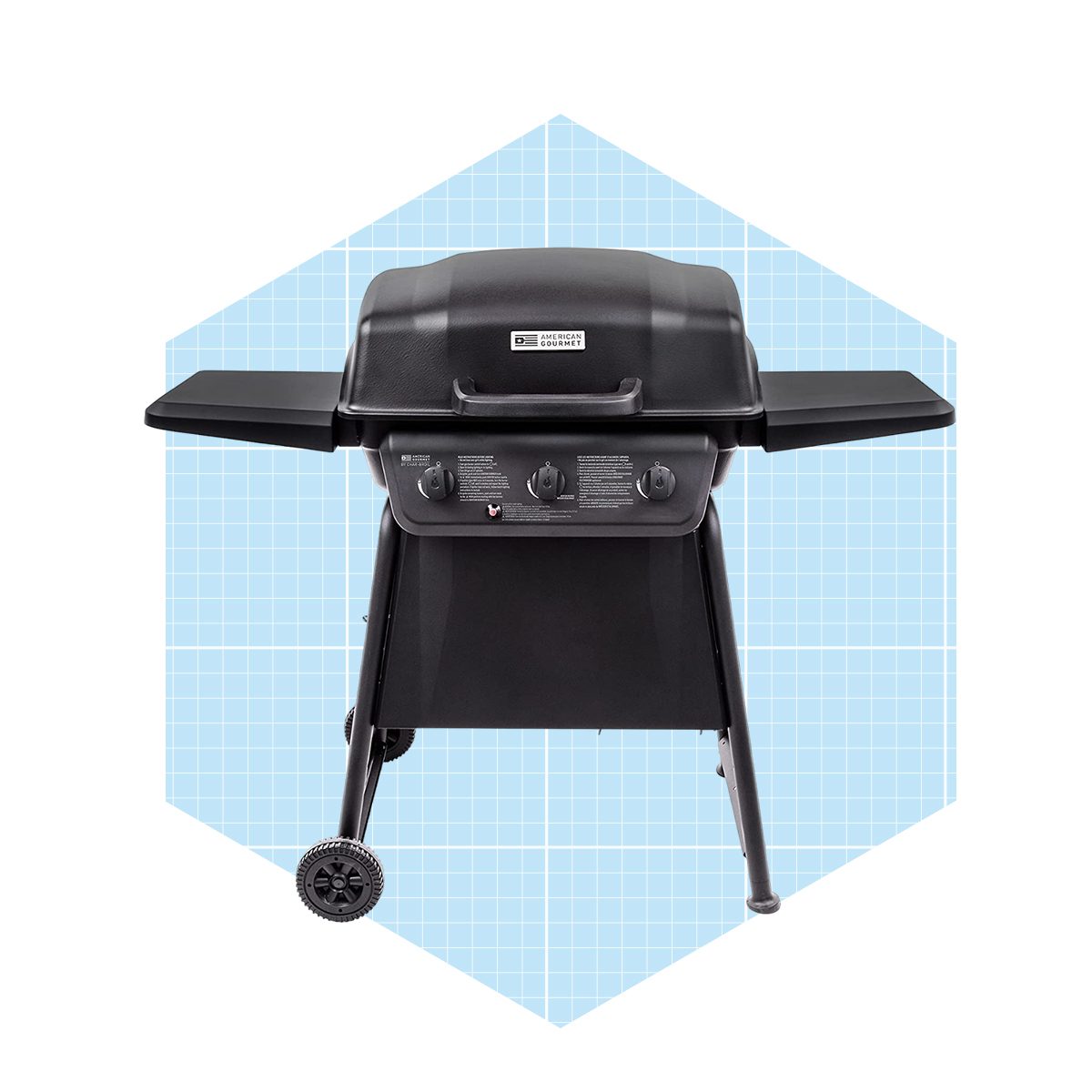 America Gourmet Three Burner Gas Grill