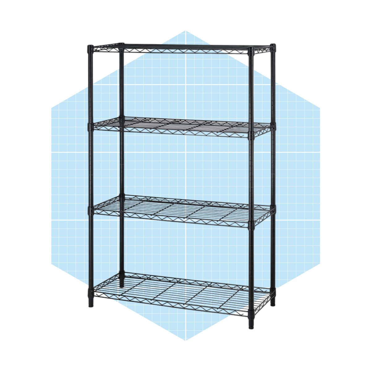 Bestoffice Store 4 Tier Shelving Unit