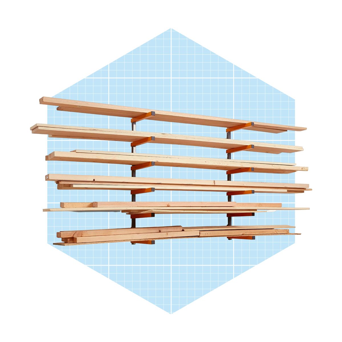 Bora Wood Organizer And Lumber Storage Rack