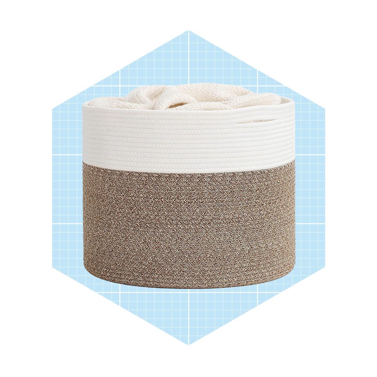 Goodpick Large Cotton Rope Basket