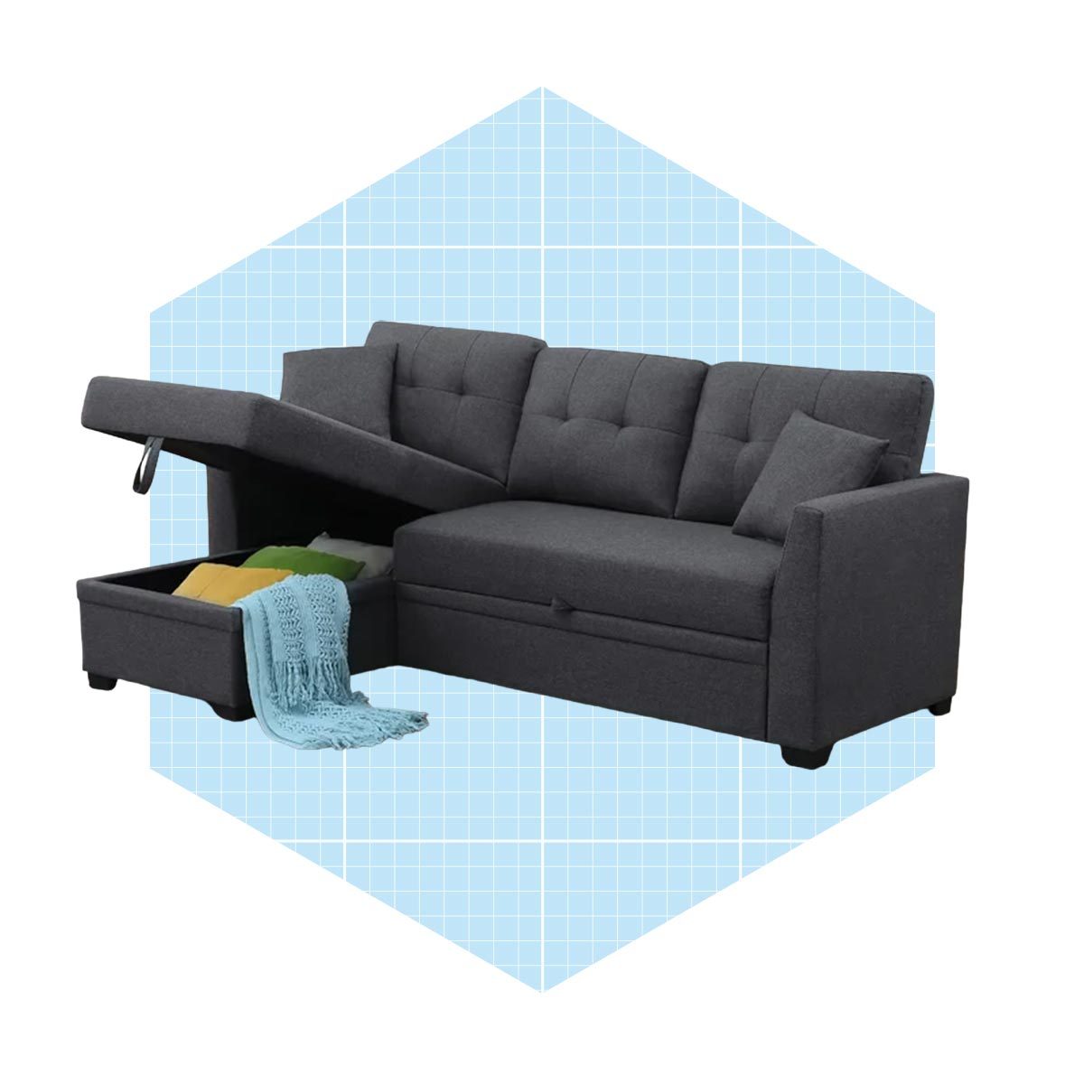 Sleeper Sofa with storage