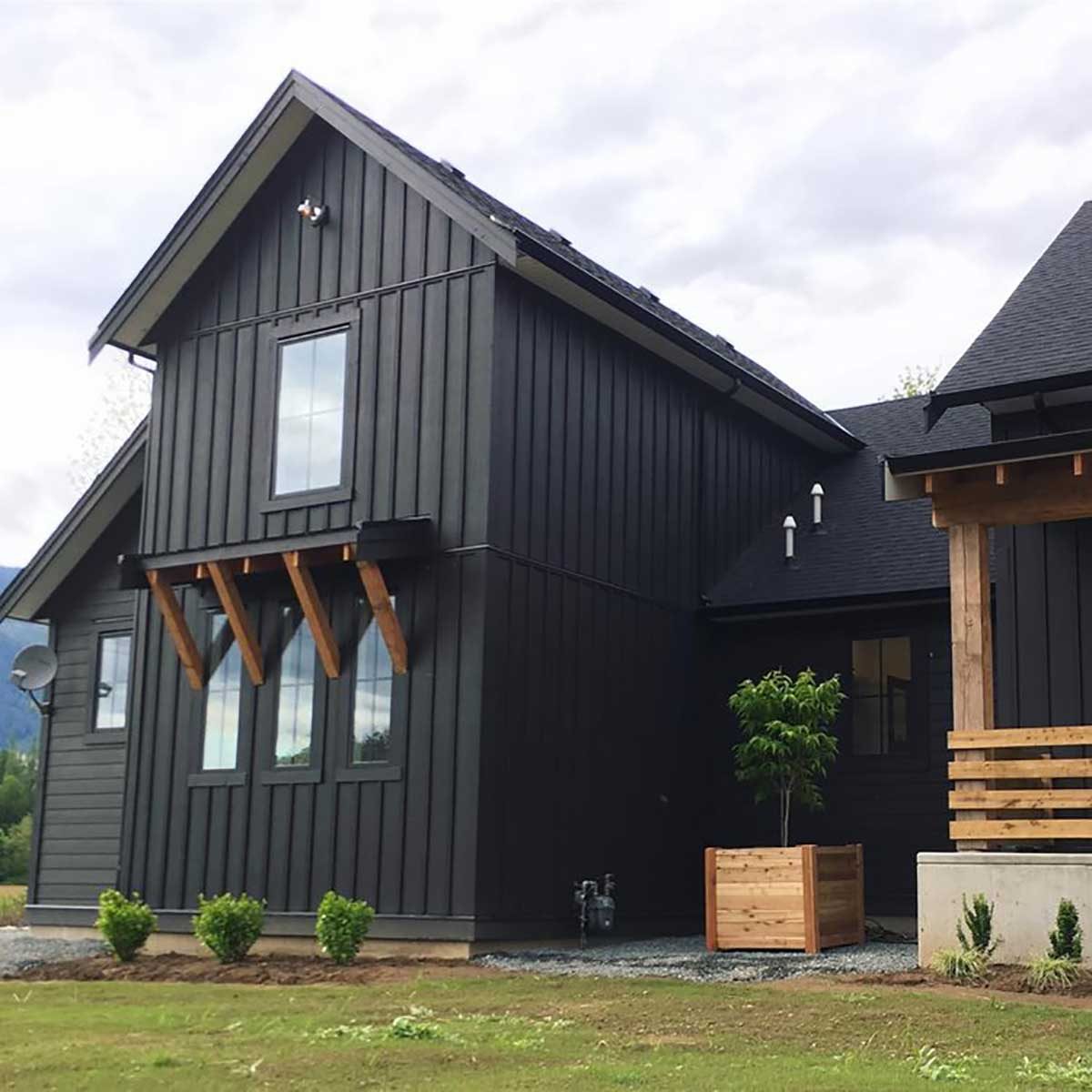Black Modern Farmhouse