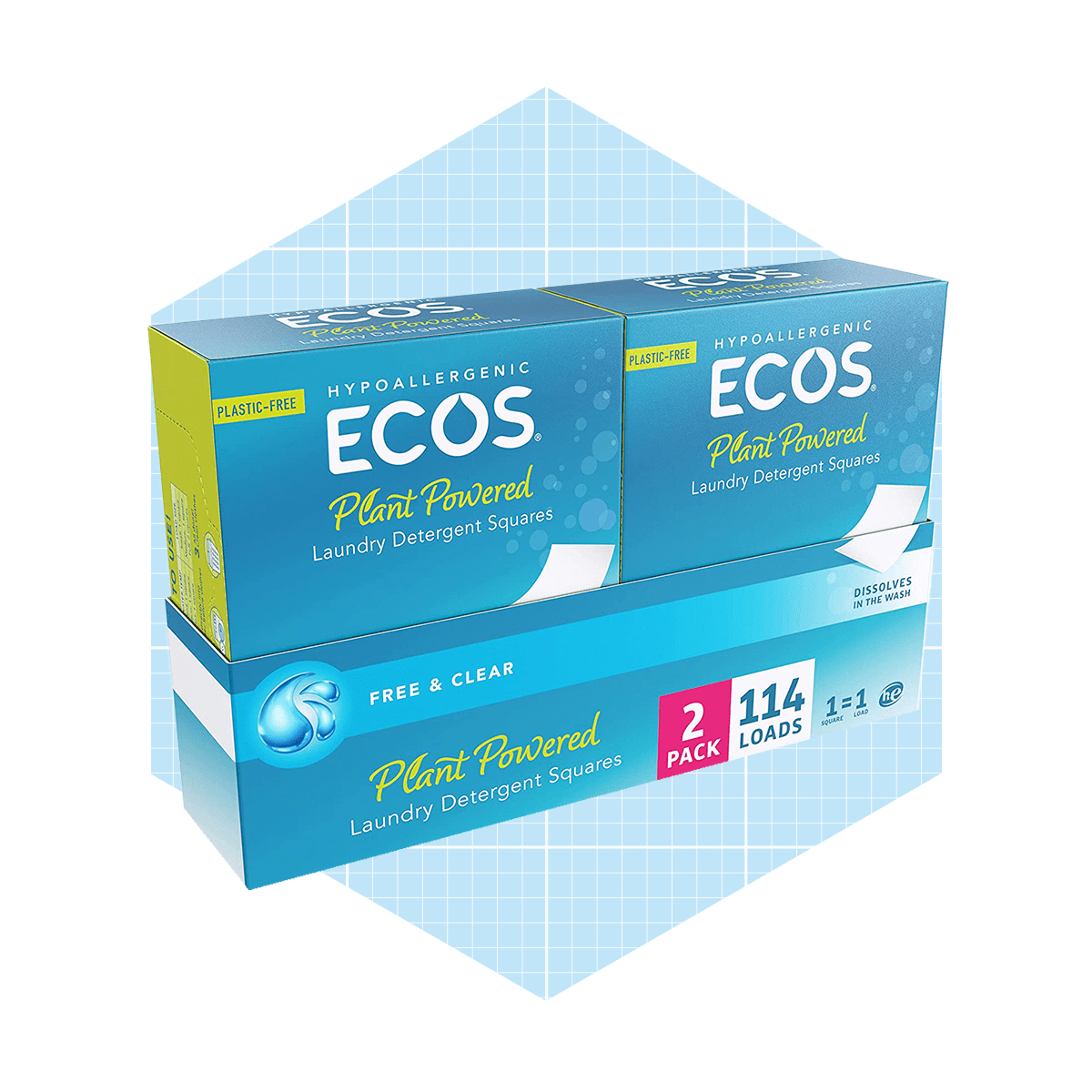 Ecos Plastic Free Liquidless Laundry Detergent Sheets Ecomm Via Amazon.com