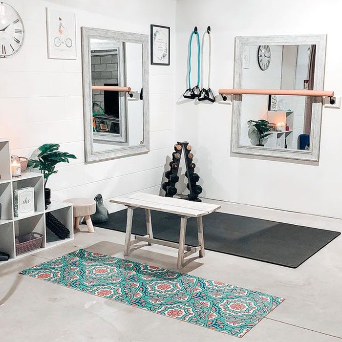 White Home Gym