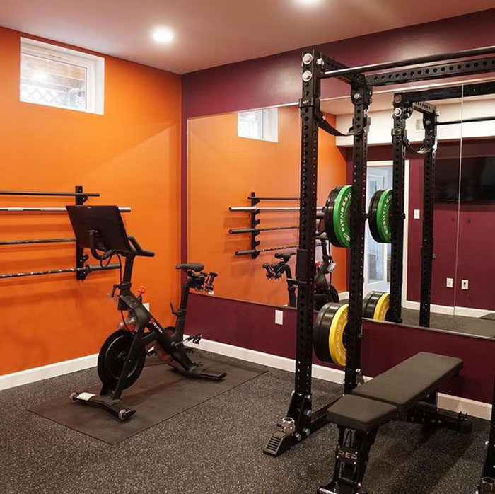 Red Home Gym