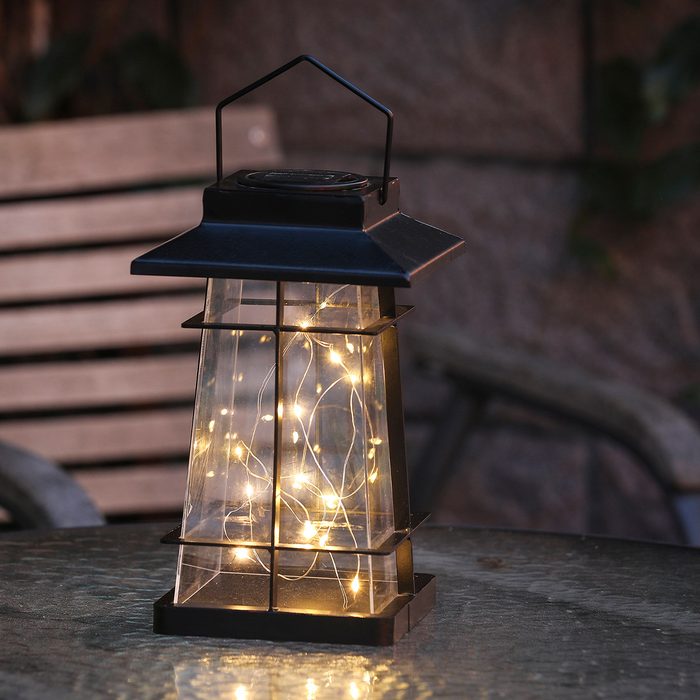 August Grove Battery Powered Outdoor Lantern