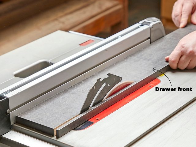 Cut down doors and drawers