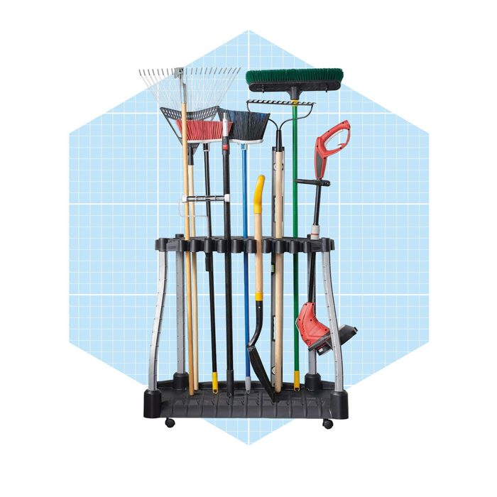 Rubbermaid Garage Tool Tower Rack