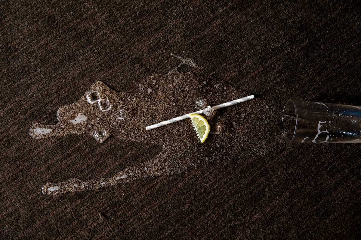 Drink Spilled On Carpet
