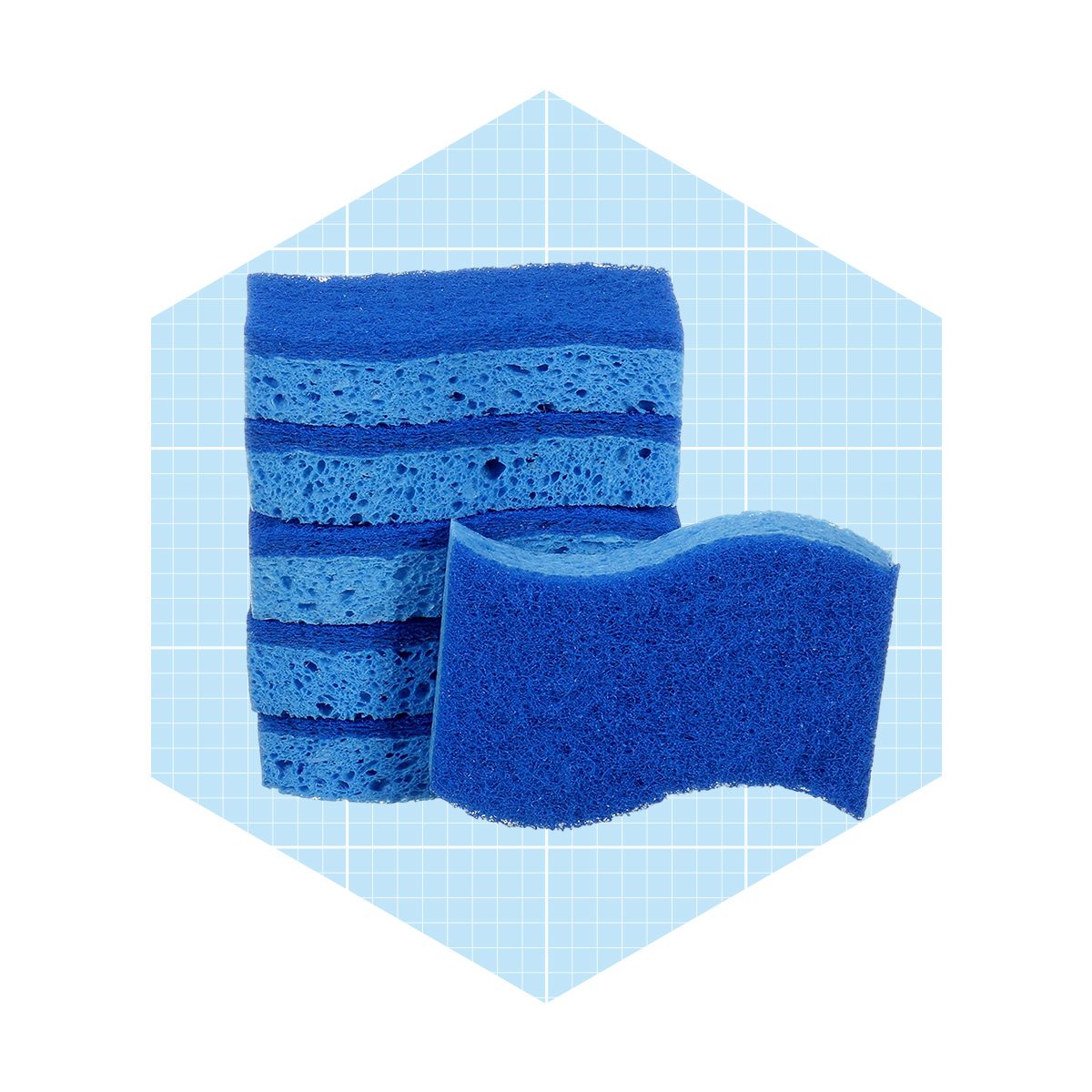 Non Scratch Scrub Sponge